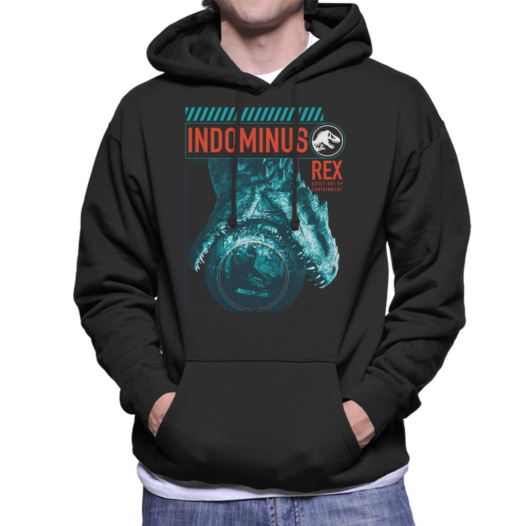 Jurassic Park Indominus Rex Men's Hooded Sweatshirt product image 1