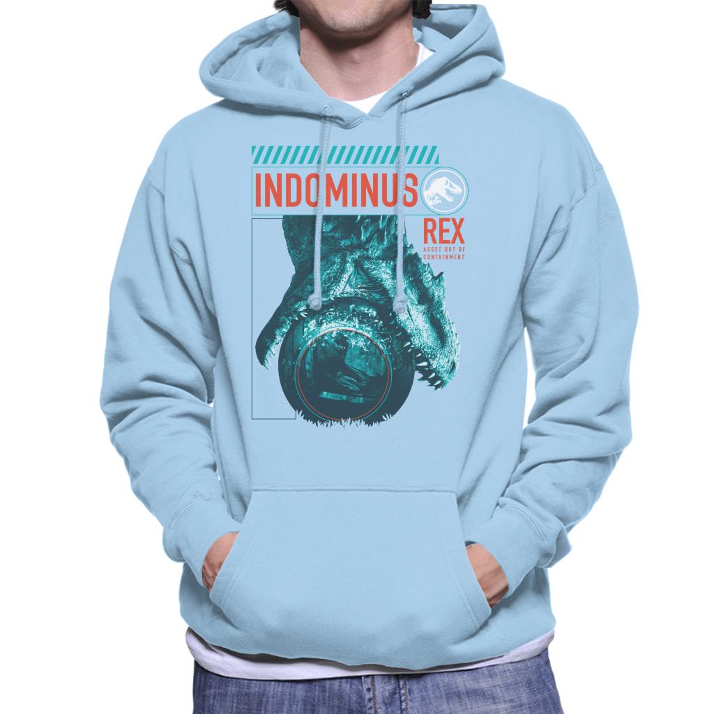 Jurassic Park Indominus Rex Men's Hooded Sweatshirt product image 4
