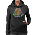 Jurassic Park Entrance Floral Aesthetic Women's Hooded product image 1