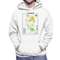 Jurassic Park Isla Nublar T Rex Map Men's Hooded Sweatshirt product image 1