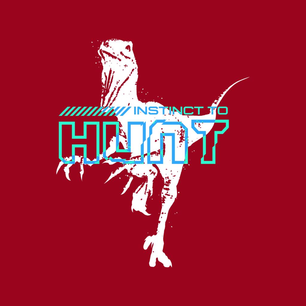Jurassic Park Velociraptor Instinct To Hunt Men's T-Shirt product image 5