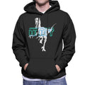 Jurassic Park Velociraptor Instinct To Hunt Men's Hooded product image 1