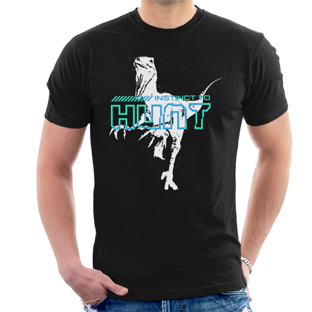 Jurassic Park Velociraptor Instinct To Hunt Men's T-Shirt product image 1