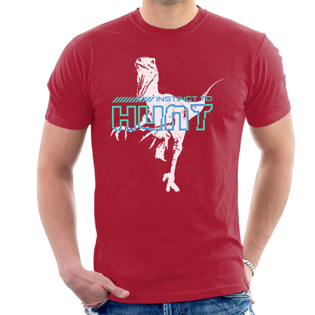 Jurassic Park Velociraptor Instinct To Hunt Men's T-Shirt product image 4