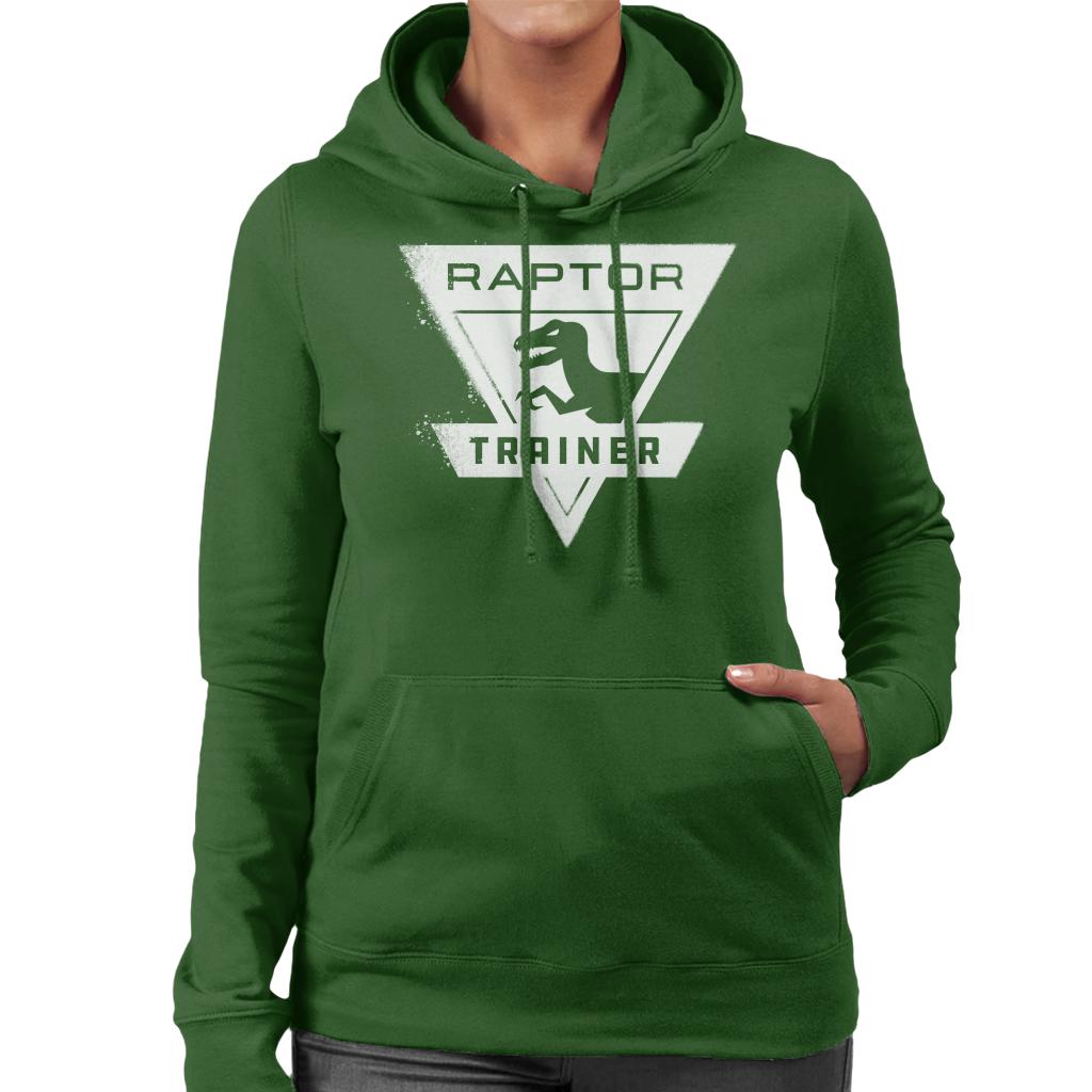 Jurassic Park Raptor Trainer Women's Hooded Sweatshirt product image 4