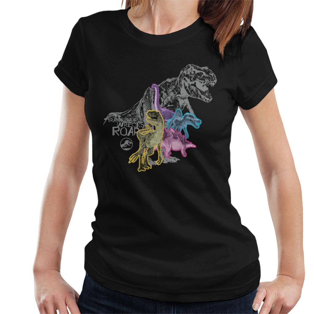 Jurassic Park Tyrannosaurus Wrecks Women's T-Shirt product image 1