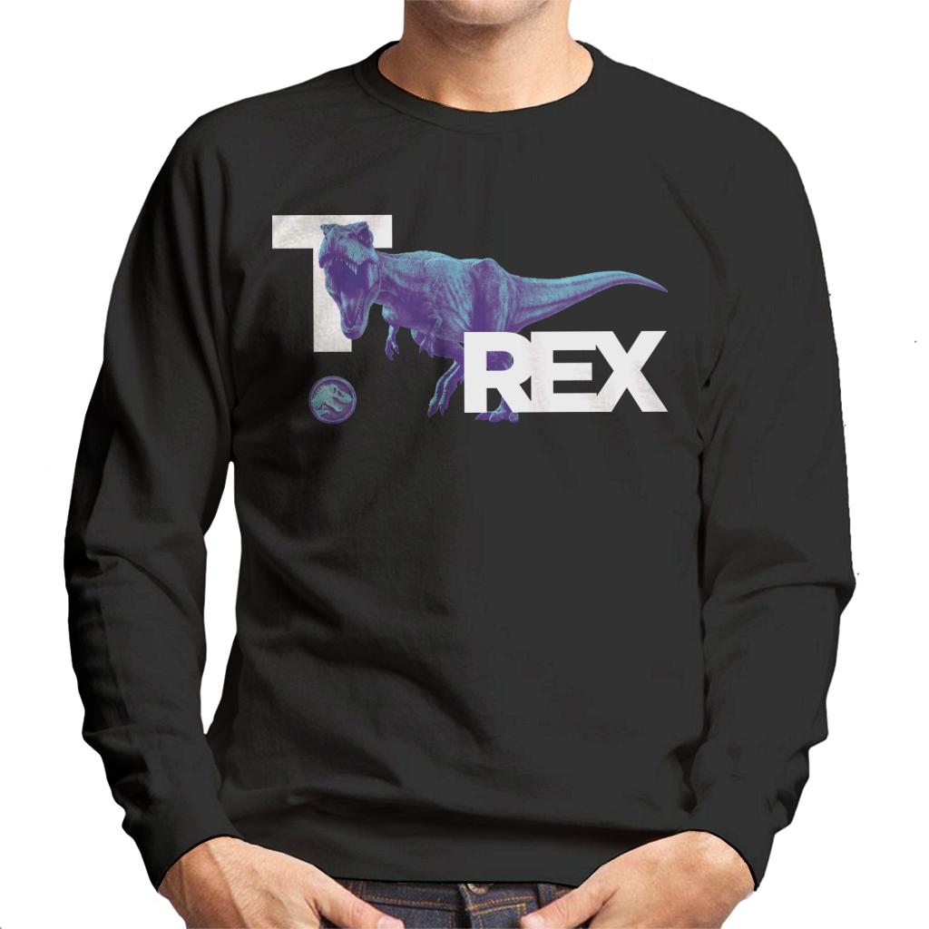 Jurassic Park T Rex Rage Men's Sweatshirt product image 1