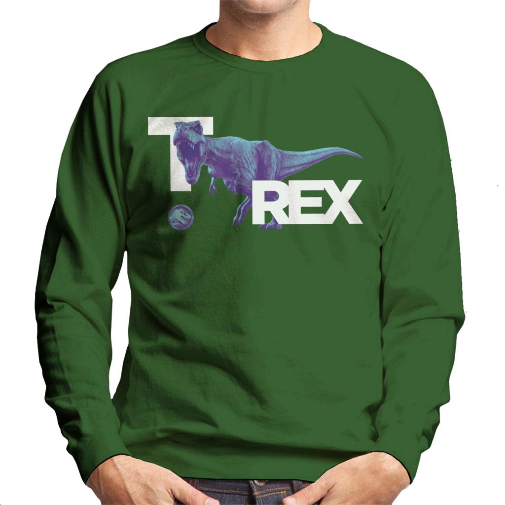 Jurassic Park T Rex Rage Men's Sweatshirt product image 4