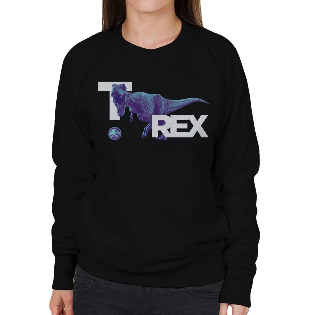 Jurassic Park T Rex Rage Women's Sweatshirt product image 1