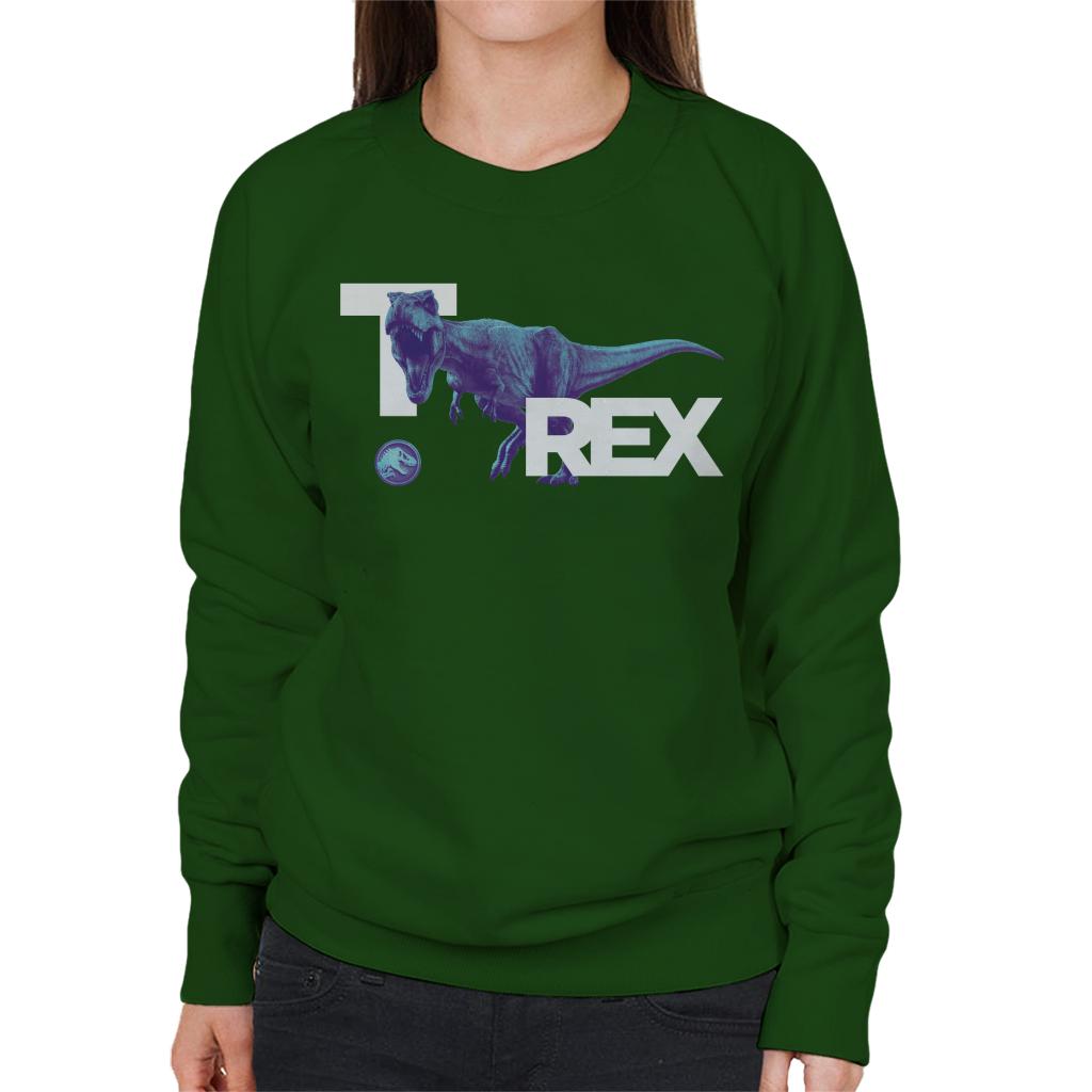 Jurassic Park T Rex Rage Women's Sweatshirt product image 4