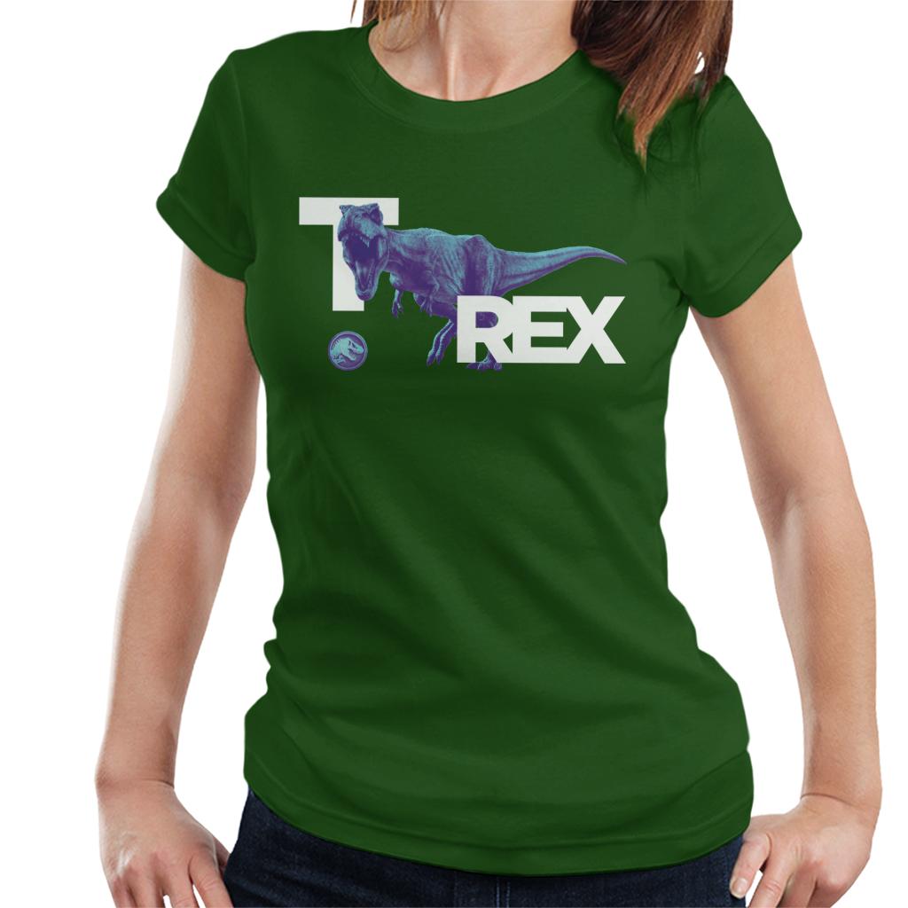 Jurassic Park T Rex Rage Women's T-Shirt product image 4