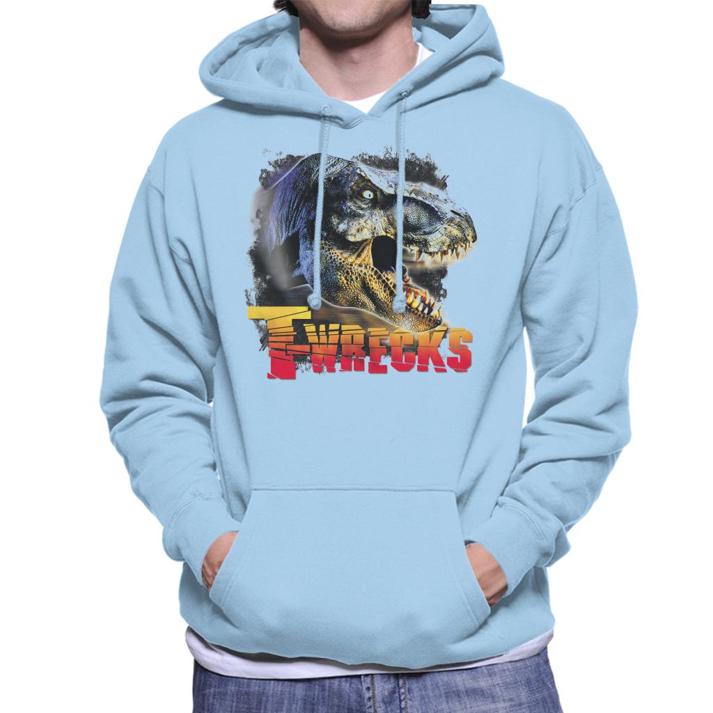 Jurassic Park T Wrecks Men's Hooded Sweatshirt product image 4