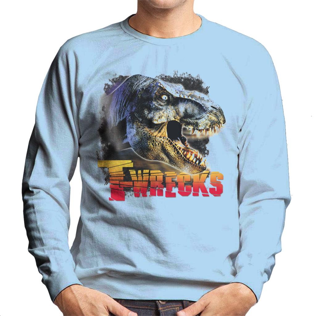 Jurassic Park T Wrecks Men's Sweatshirt product image 4