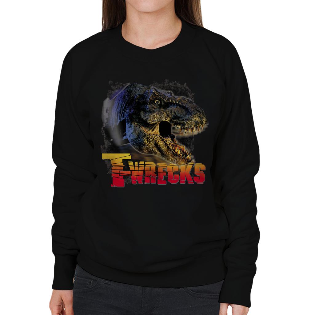 Jurassic Park T Wrecks Women's Sweatshirt product image 1