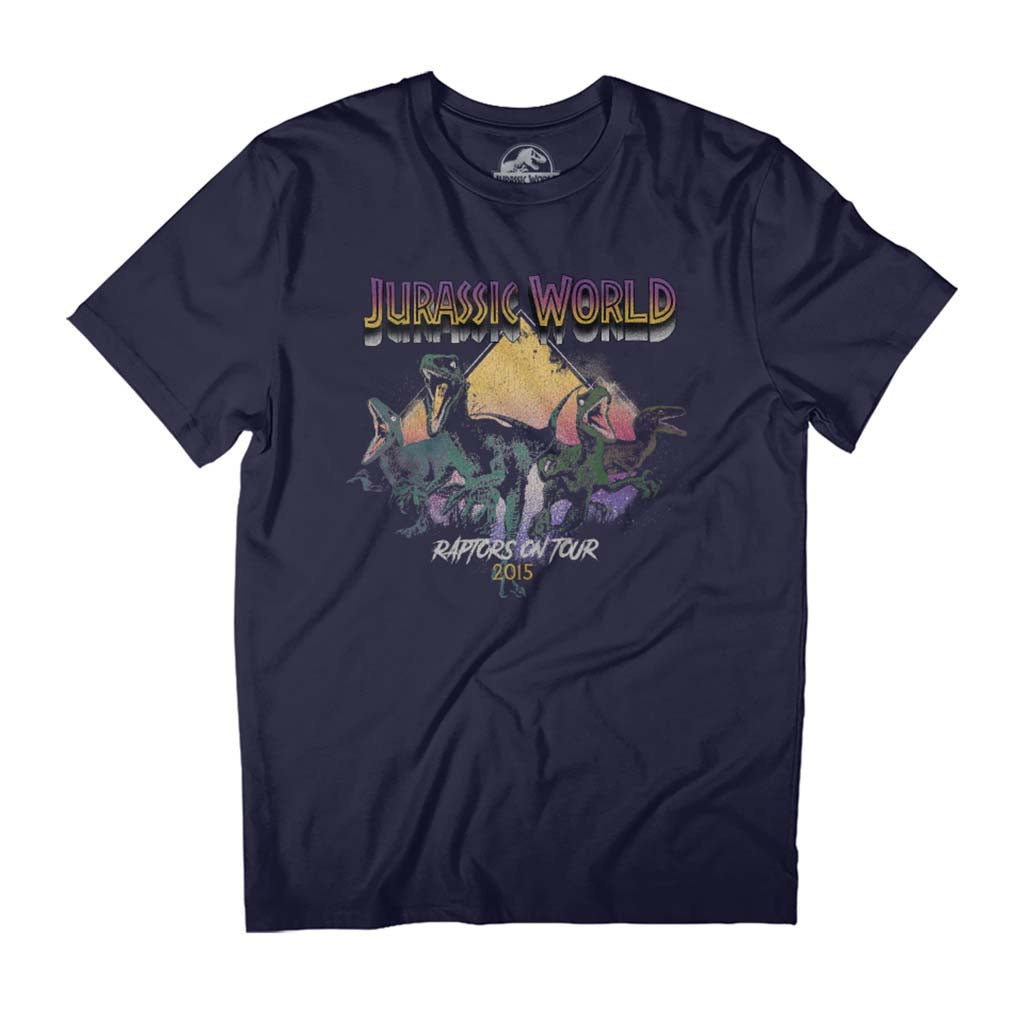 Jurassic Park Raptors On Tour 2015 Men's T-Shirt product image 1