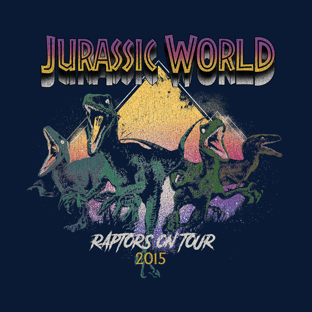 Jurassic Park Raptors On Tour 2015 Men's T-Shirt product image 2
