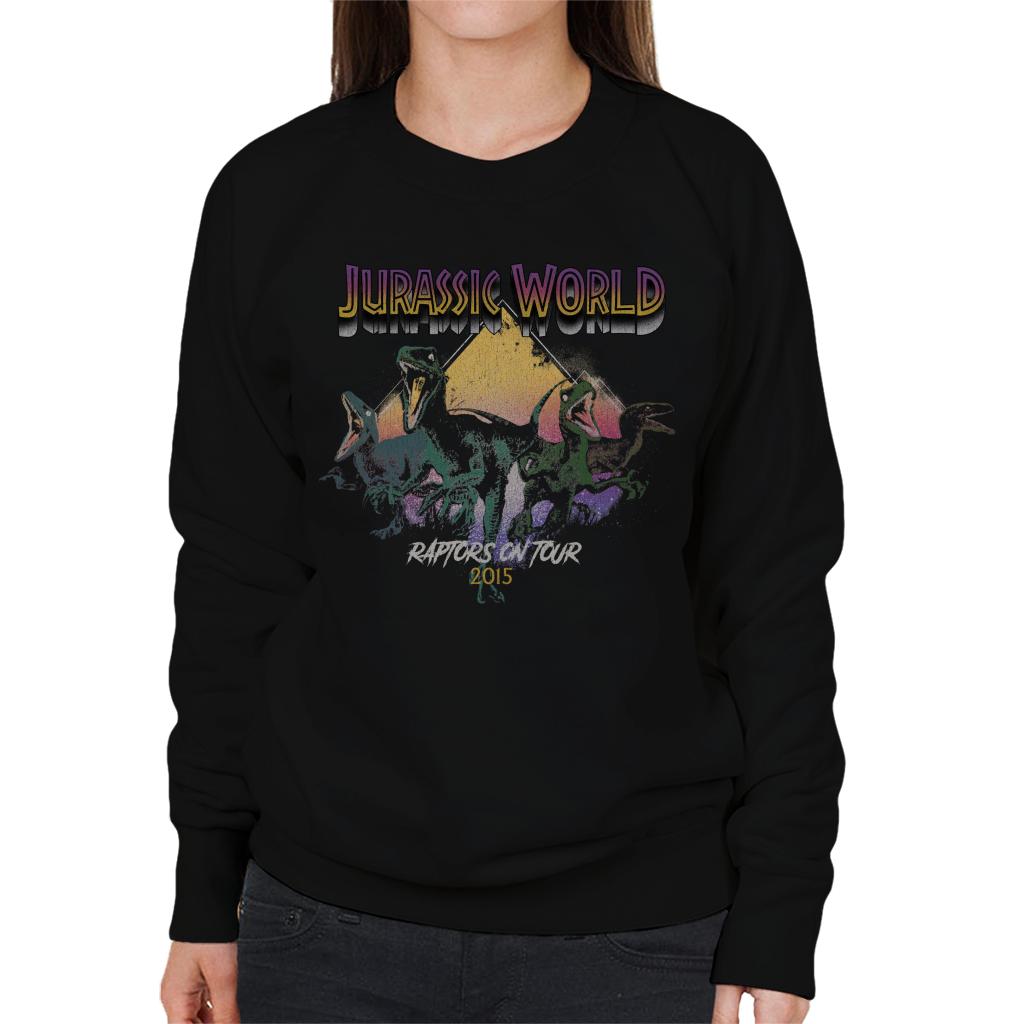 Jurassic Park Raptors On Tour 2015 Women's Sweatshirt product image 1
