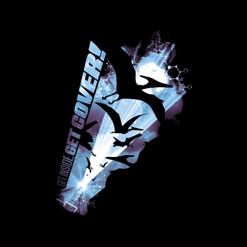 Jurassic Park Pteranodon Get Inside Cover Men's T-Shirt product image 2