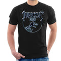 Jurassic Park Chrome Logo Men's T-Shirt product image 1