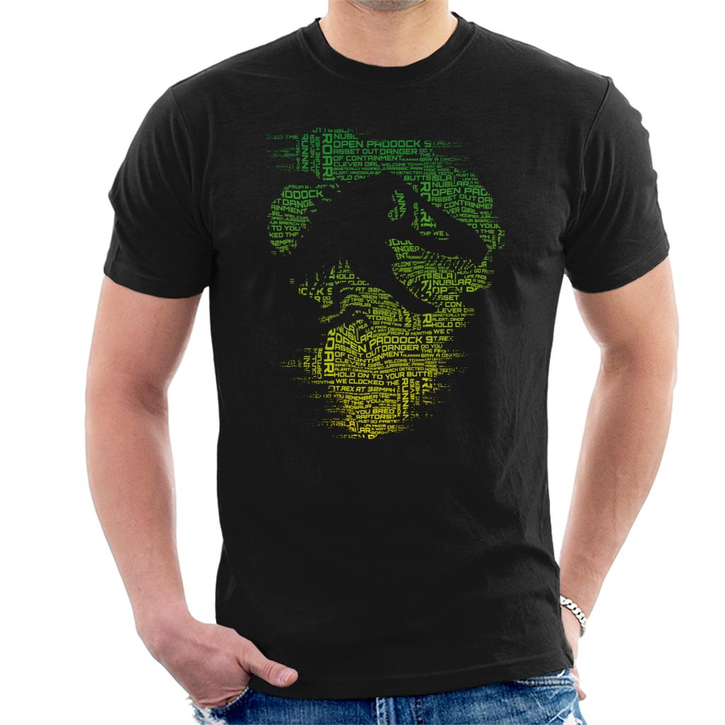 Jurassic Park T Rex Silhouette Asset Out Men's T-Shirt product image 1