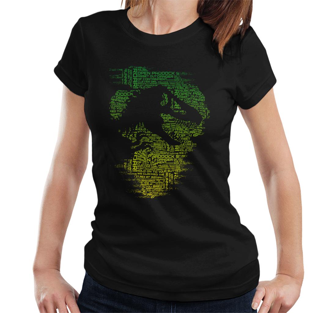 Jurassic Park T Rex Silhouette Asset Out Women's T-Shirt product image 1