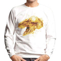 Jurassic Park T Rex Character Head Men's Sweatshirt product image 1