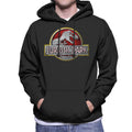 Jurassic Park Yellow Outline Classic Logo Men's Hooded product image 1