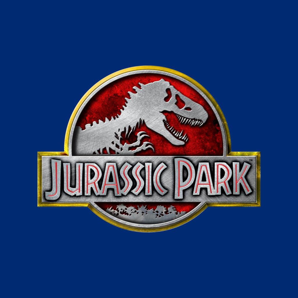 Jurassic Park Yellow Outline Classic Logo Men's Sweatshirt product image 5