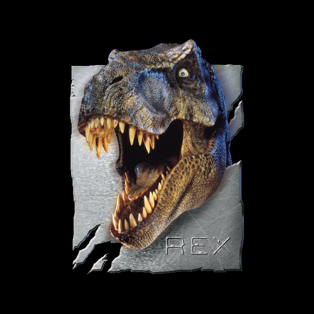 Jurassic Park Rex Character Head Men's Sweatshirt product image 2
