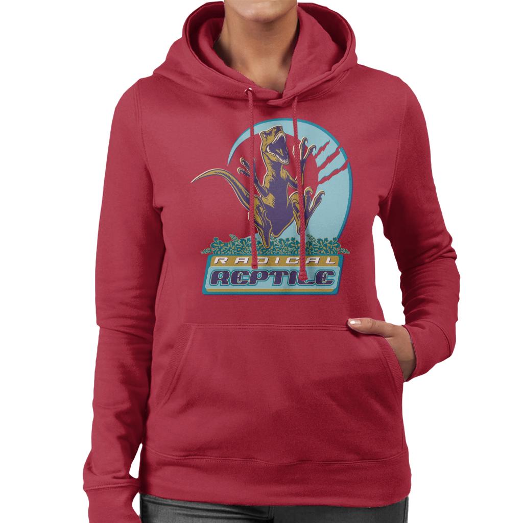 Jurassic Park Radical Reptile Women's Hooded Sweatshirt product image 4