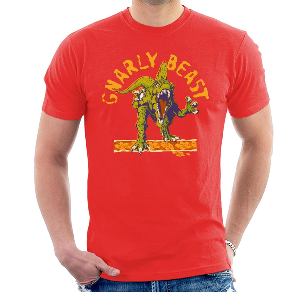 Jurassic Park Gnarly Beast Men's T-Shirt product image 4