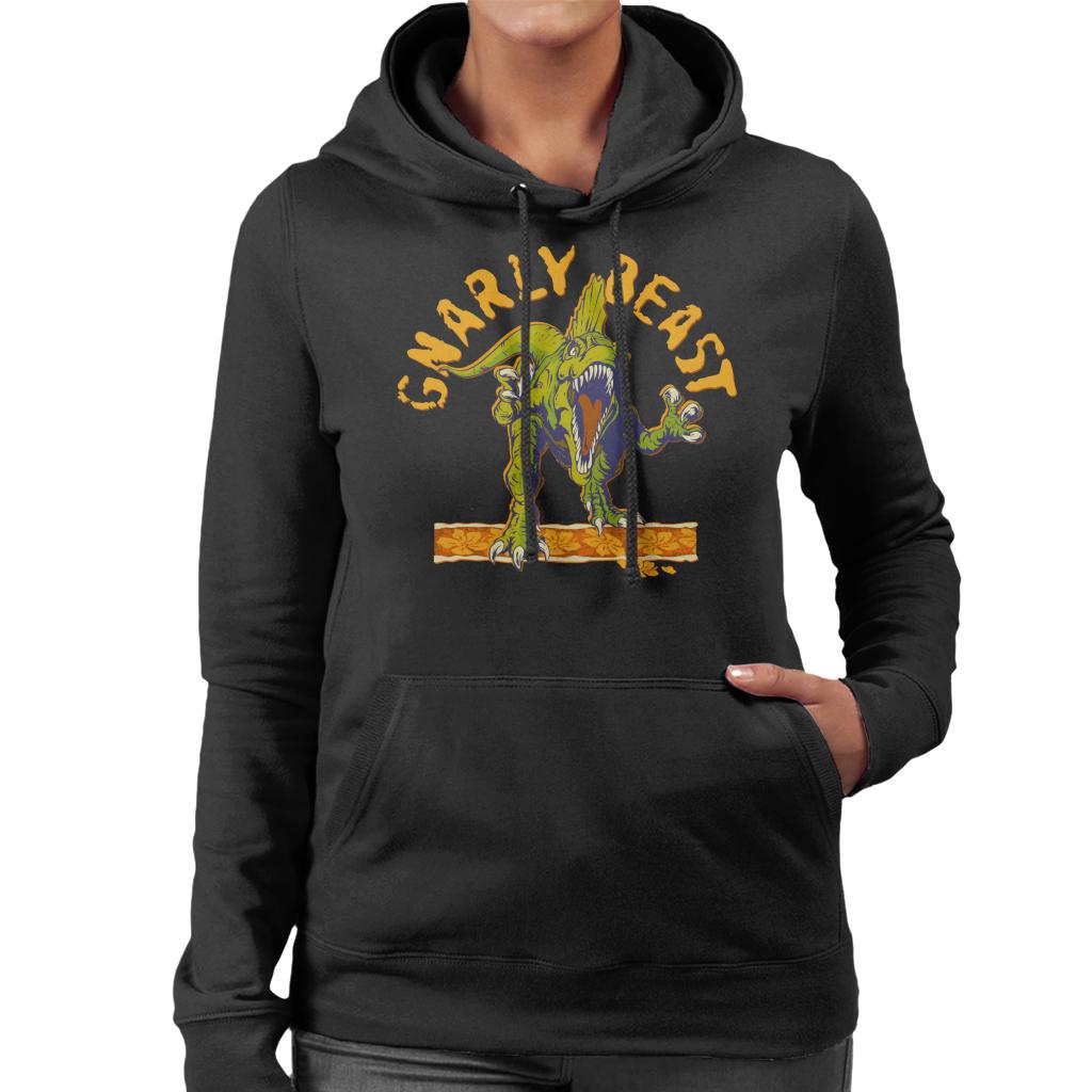 Jurassic Park Gnarly Beast Women's Hooded Sweatshirt product image 1