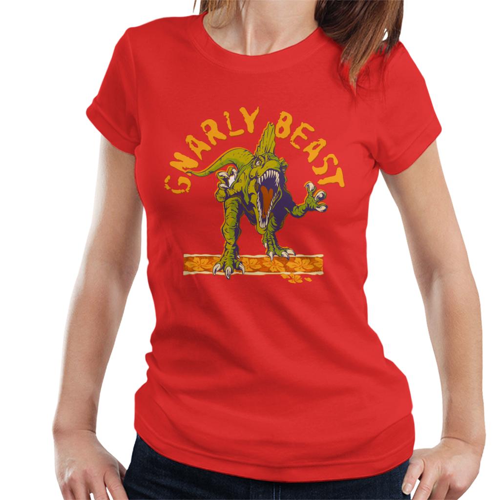Jurassic Park Gnarly Beast Women's T-Shirt product image 4