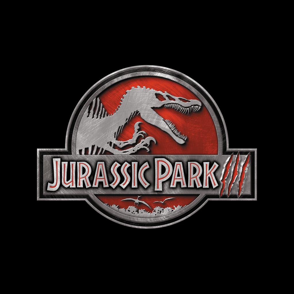 Jurassic Park III Spinosaurus Classic Logo Men's T-Shirt product image 2