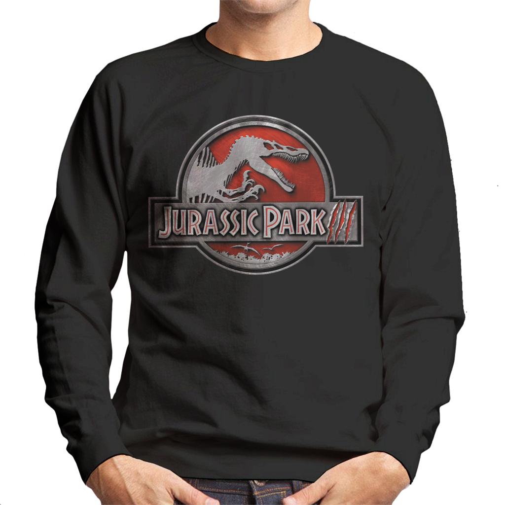 Jurassic Park III Spinosaurus Classic Logo Men's Sweatshirt product image 1