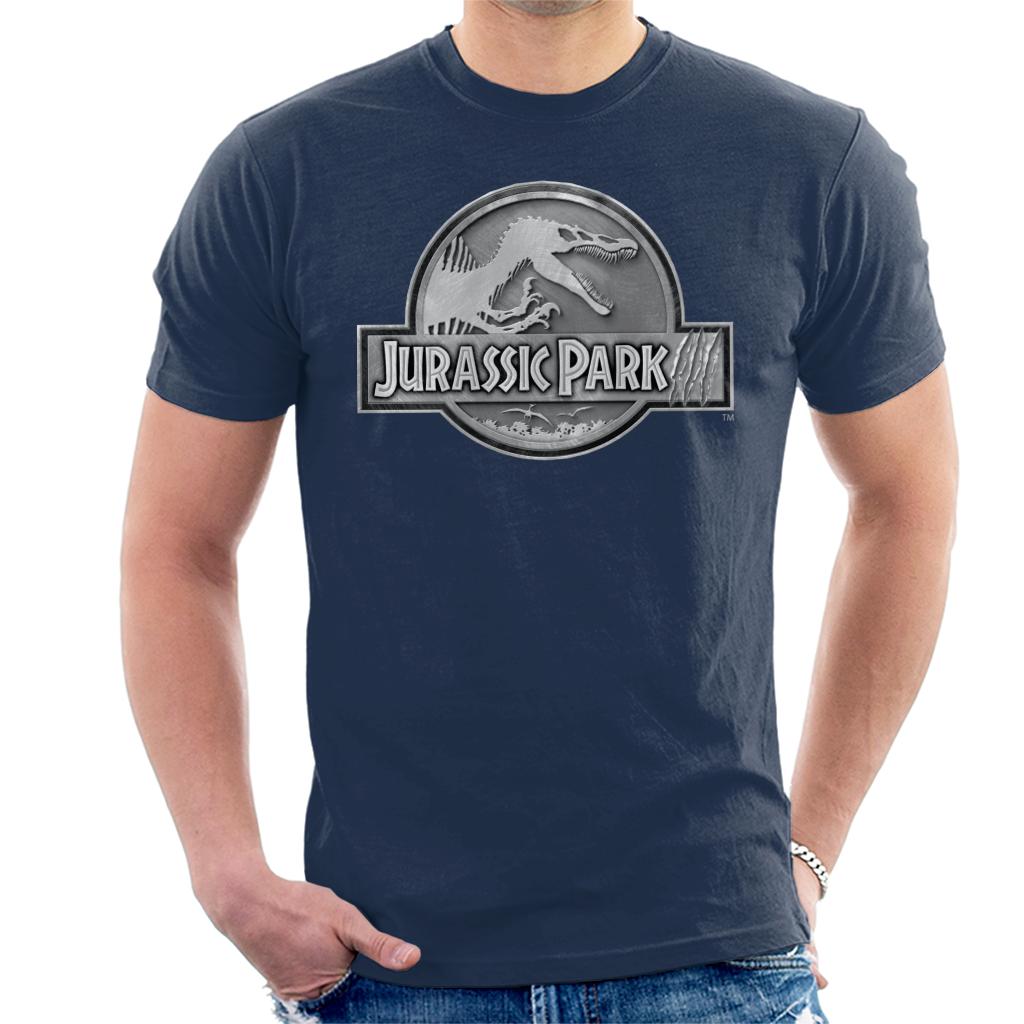 Jurassic Park III Spinosaurus Classic Silver Logo Men's product image 1