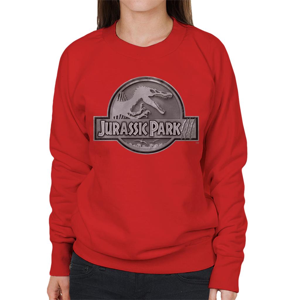 Jurassic Park III Spinosaurus Classic Silver Logo Women's product image 4
