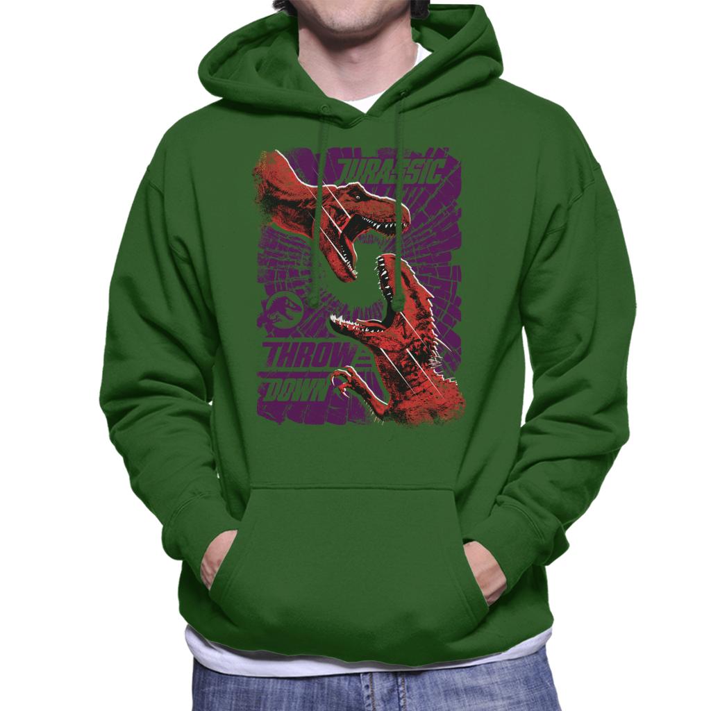 Jurassic Park Throw Down Men's Hooded Sweatshirt product image 6