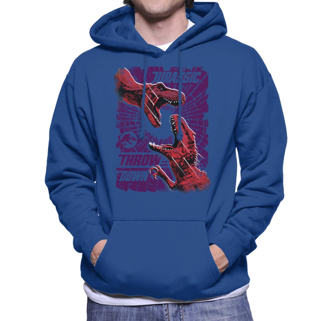 Jurassic Park Throw Down Men's Hooded Sweatshirt product image 4