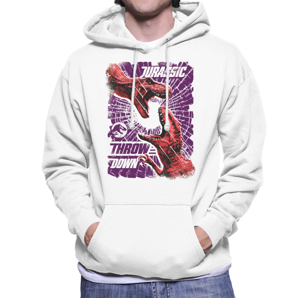 Jurassic Park Throw Down Men's Hooded Sweatshirt product image 1