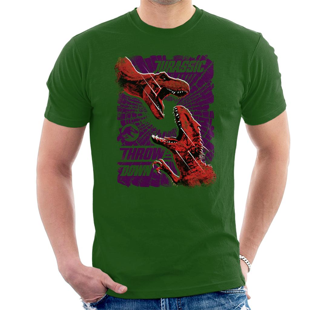 Jurassic Park Throw Down Men's T-Shirt product image 6