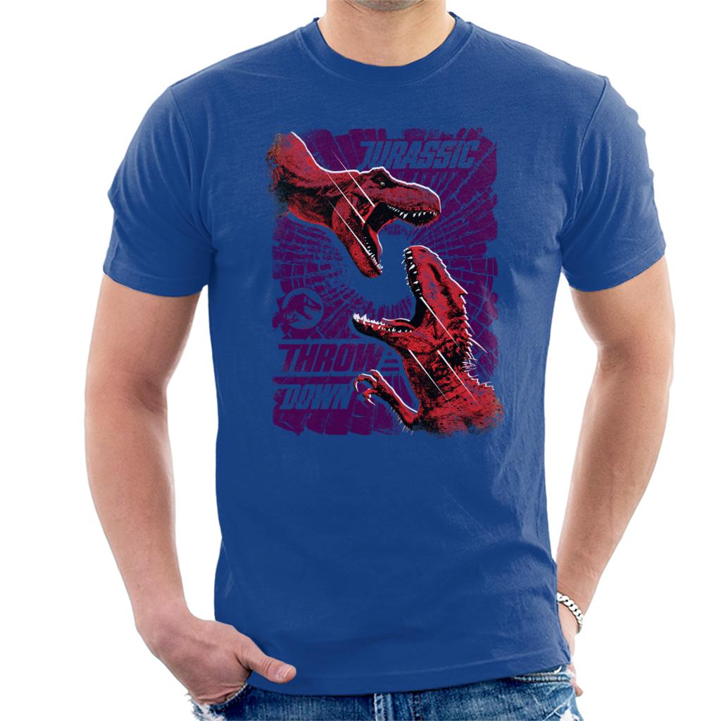 Jurassic Park Throw Down Men's T-Shirt product image 4