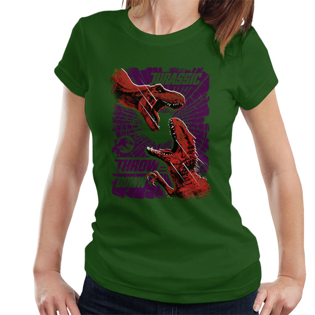 Jurassic Park Throw Down Women's T-Shirt product image 6