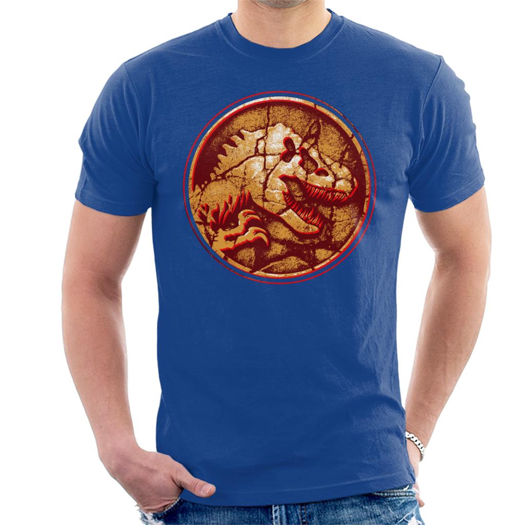 Jurassic Park Fossilised T Rex Icon Men's T-Shirt product image 4