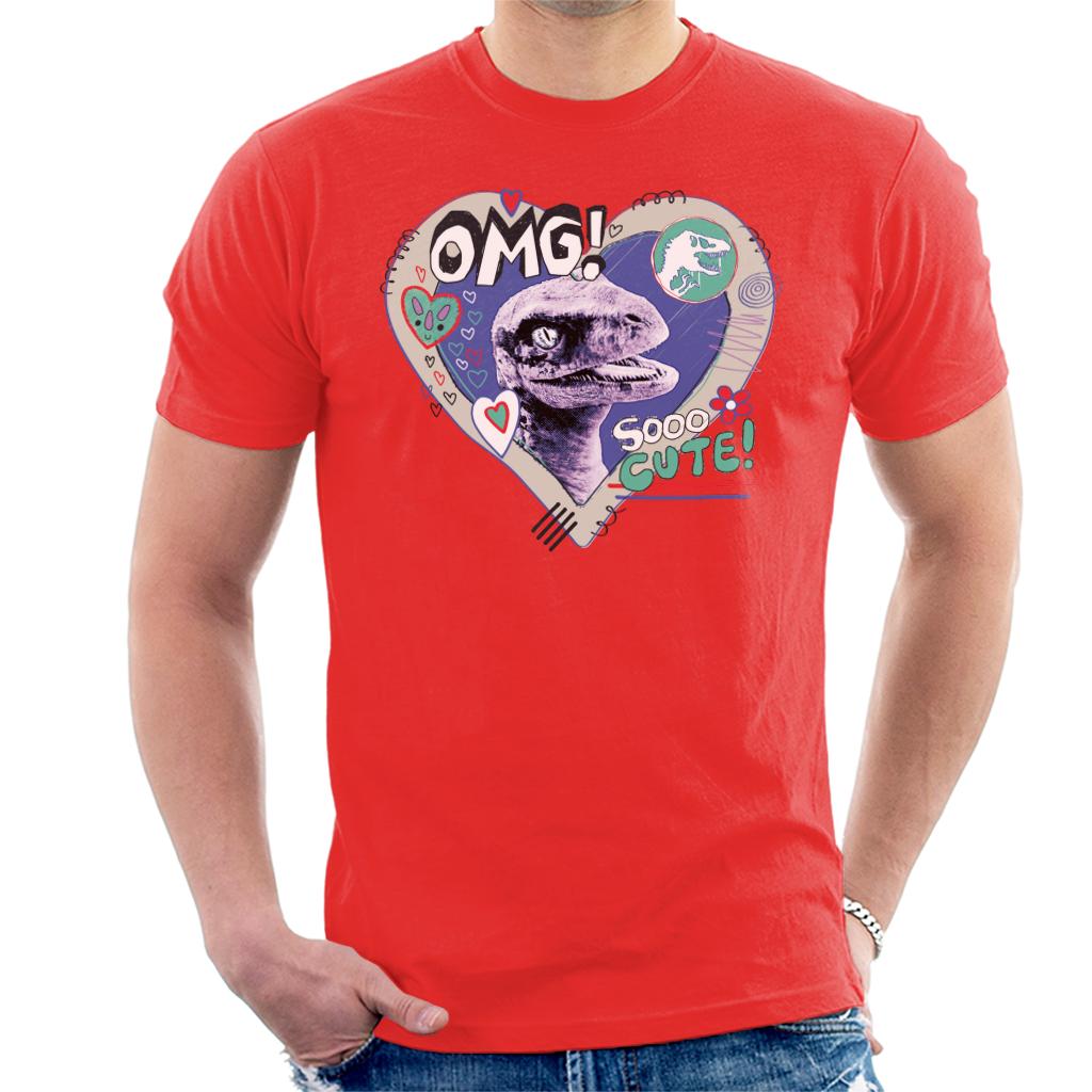 Jurassic Park Blue Omg Sooo Cute Men's T-Shirt product image 4