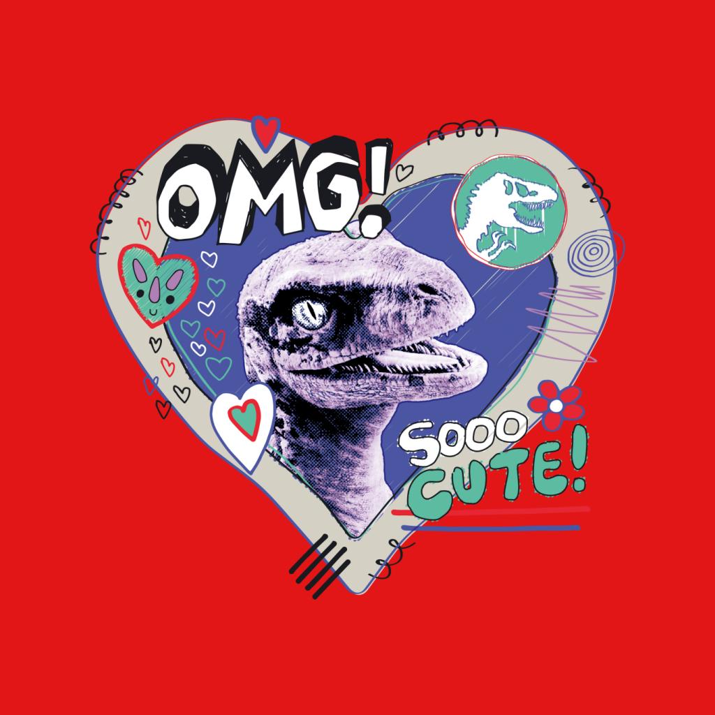 Jurassic Park Blue Omg Sooo Cute Women's Sweatshirt product image 5