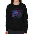 Jurassic Park JW T Rex Blue And Pink Gradient Women's product image 1