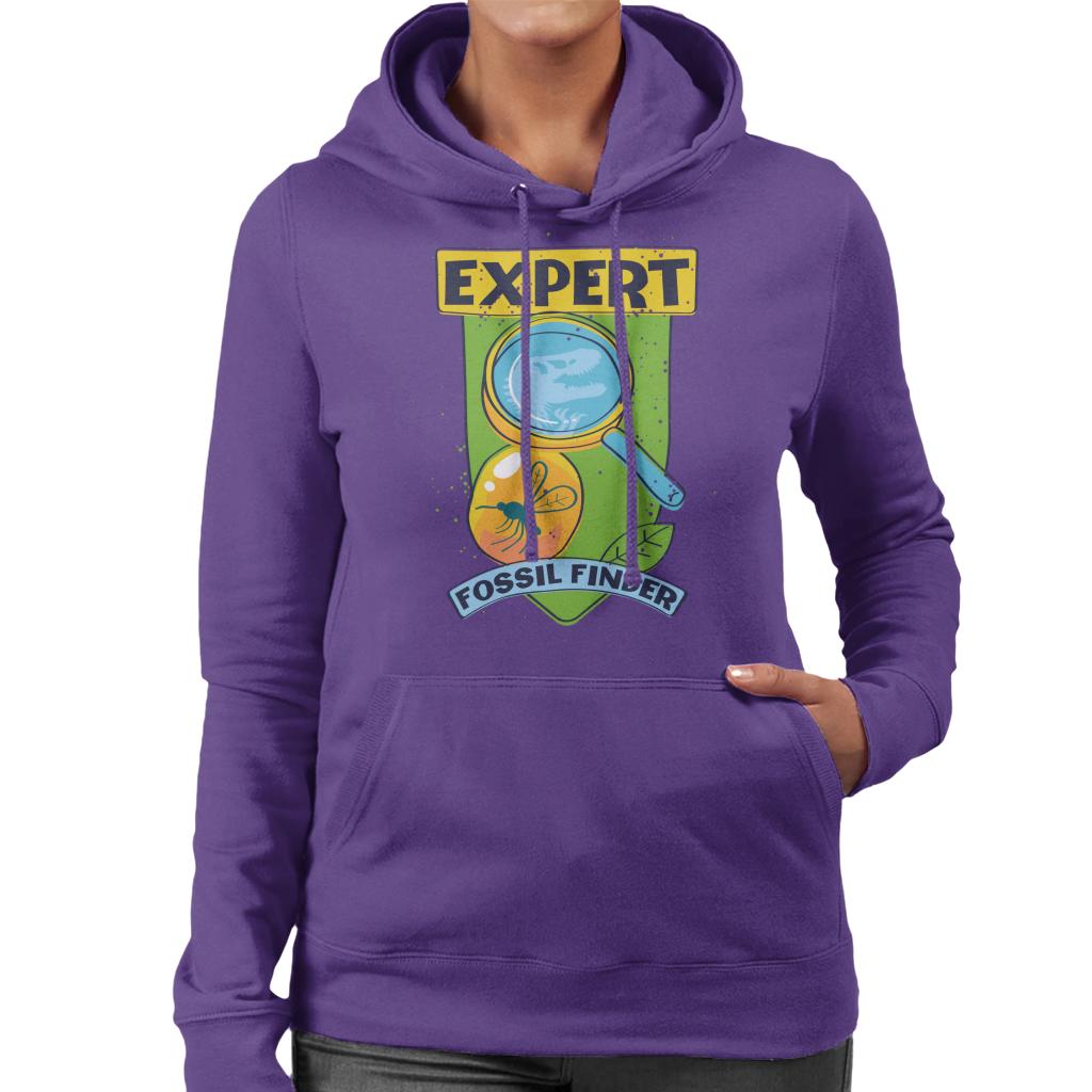 Jurassic Park Expert Fossil Finder Women's Hooded Sweatshirt product image 4