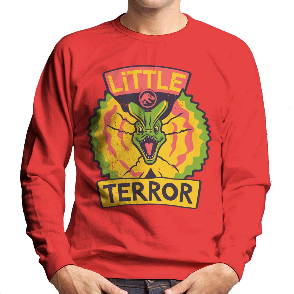 Jurassic Park Dilophosaurus Little Terror Men's Sweatshirt product image 6