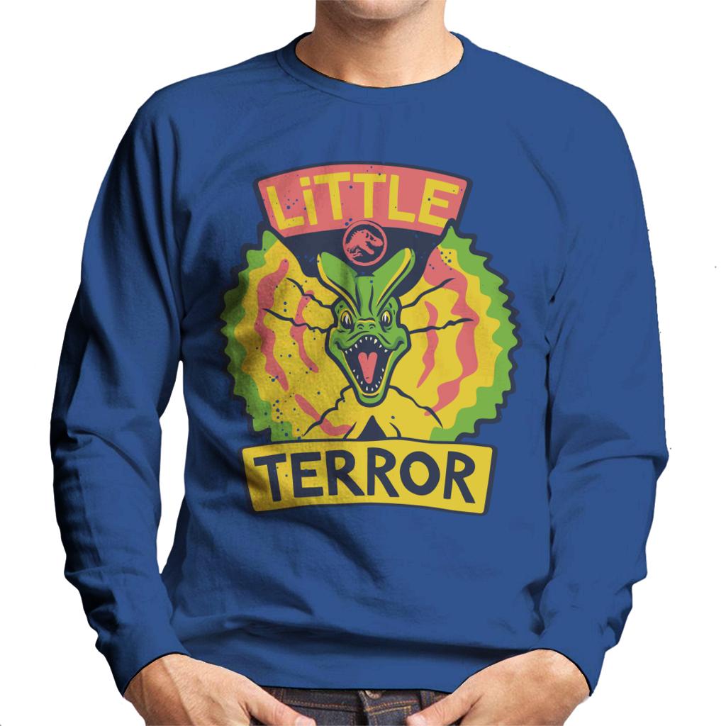 Jurassic Park Dilophosaurus Little Terror Men's Sweatshirt product image 4